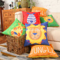 High-Grade Suede Fashion Cartoon Printed Pillow Wholesale Home Decoration